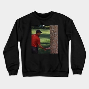 Tiger Tree Meme Crewneck Sweatshirt